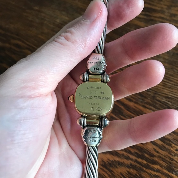 David Yurman diamond bezel watch - Picture 4 of 8